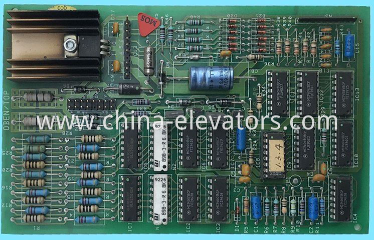 Schindler MB-D/S Elevator PCB 590360